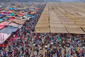 নির্বাচনের আগে অনুষ্ঠিত হচ্ছে না ইজতেমা, খুলে ফেলা হচ্ছে প্যান্ডেল