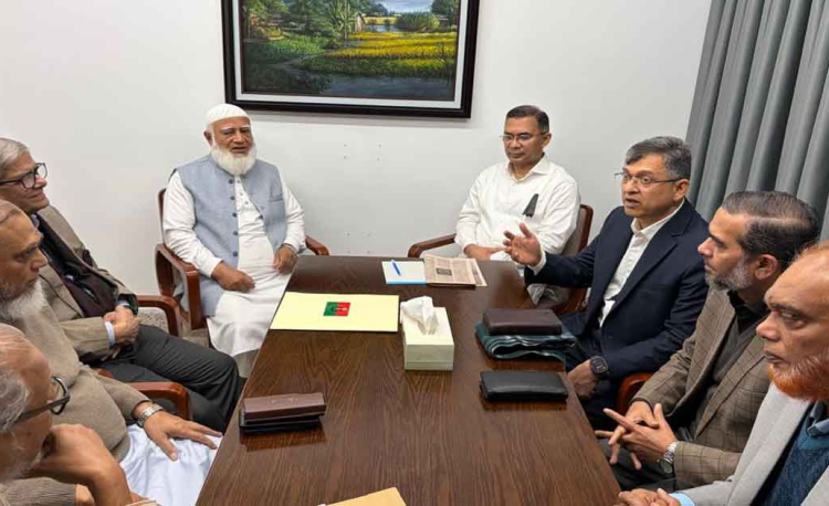 তারেক রহমানের সঙ্গে জামায়াত আমিরের সাক্ষাৎ, যে আলোচনা হলো