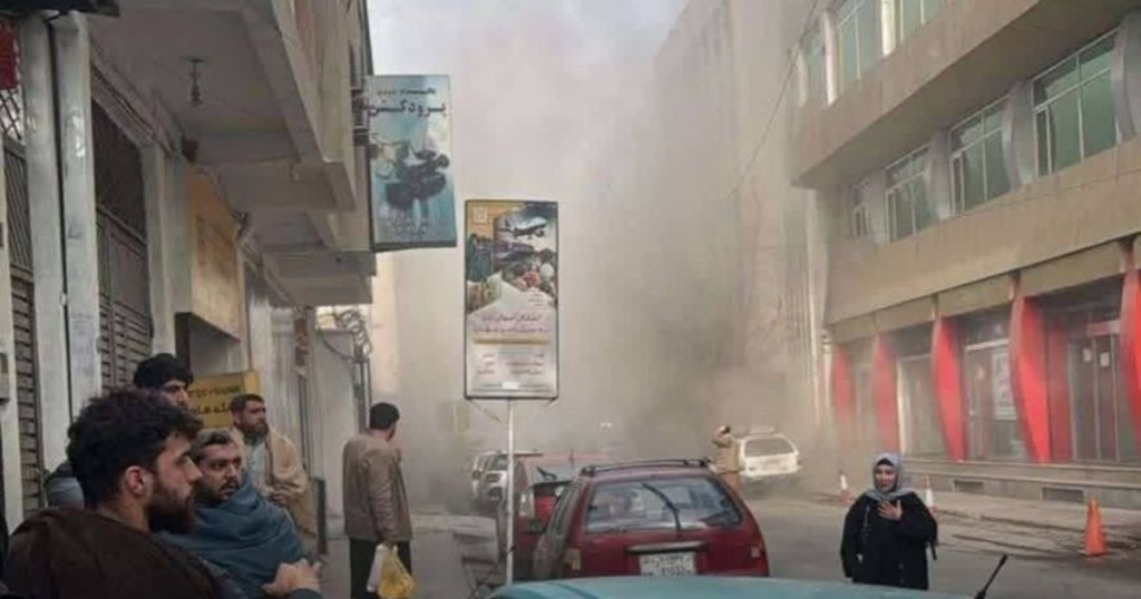 কাবুলে কেন্দ্রস্থলে প্রাণঘাতী বিস্ফোরণ, নিহত একাধিক