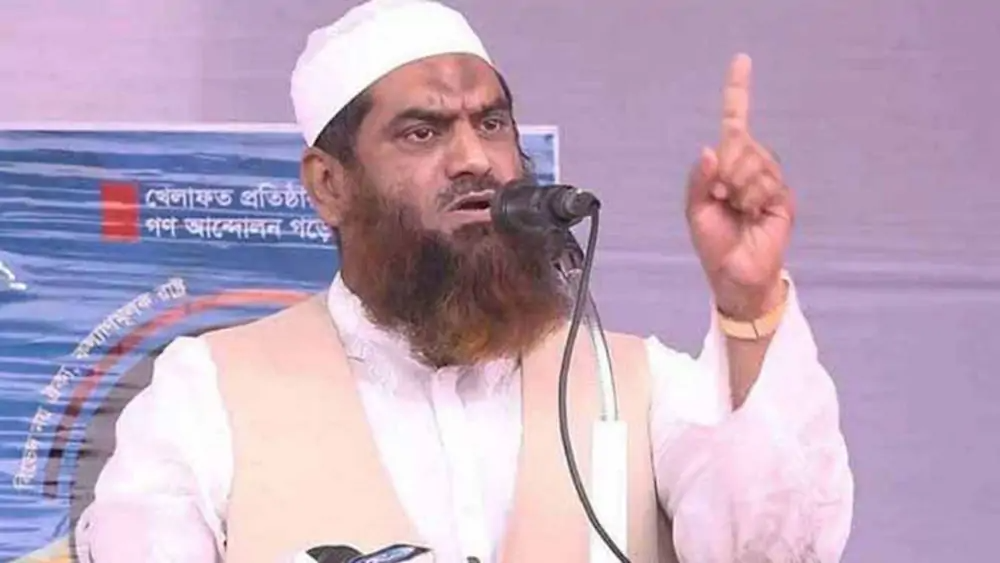 একটি দল প্রকাশ্যে ‘হ্যাঁ’র পক্ষে বললেও গোপনে ‘না’র প্রচার চালায়: মাওলানা মামুনুল হক