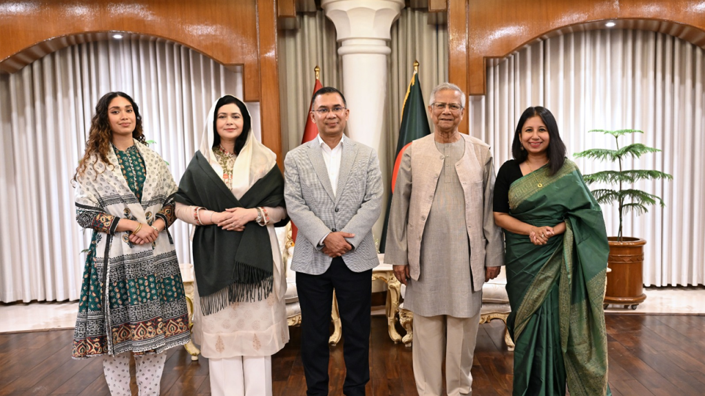 প্রধান উপদেষ্টার সঙ্গে তারেক রহমানের সৌজন্য সাক্ষাৎ