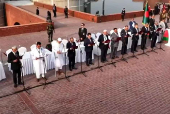 মন্ত্রী ও প্রতিমন্ত্রী হিসেবে শপথ নিলেন ৪৯ জন