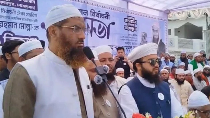 ৫৪ বছর ধরে শাসনের নামে দেশের মানুষকে শোষণ করা হয়েছে: মাওলানা মামুনুল হক