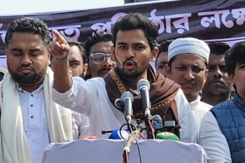 ‘চাঁদাবাজরা ক্ষমতায় আসলে ৫ বছর শান্তিতে বসবাস করতে পারবেন না’