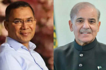 তারেক রহমানকে ‘ভাই’ সম্বোধন করে উষ্ণ শুভেচ্ছা বার্তা শেহবাজ শরিফের