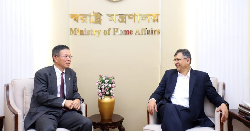 পুলিশ পুনর্গঠনে জাপানের সহযোগিতা চান স্বরাষ্ট্রমন্ত্রী