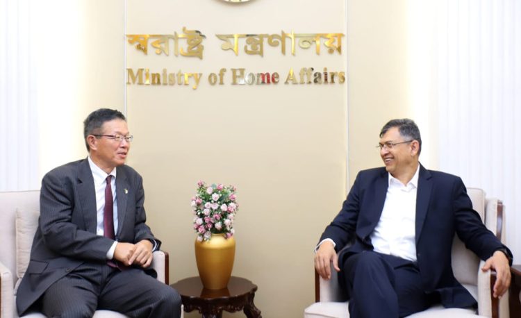 পুলিশ পুনর্গঠনে জাপানের সহযোগিতা চান স্বরাষ্ট্রমন্ত্রী