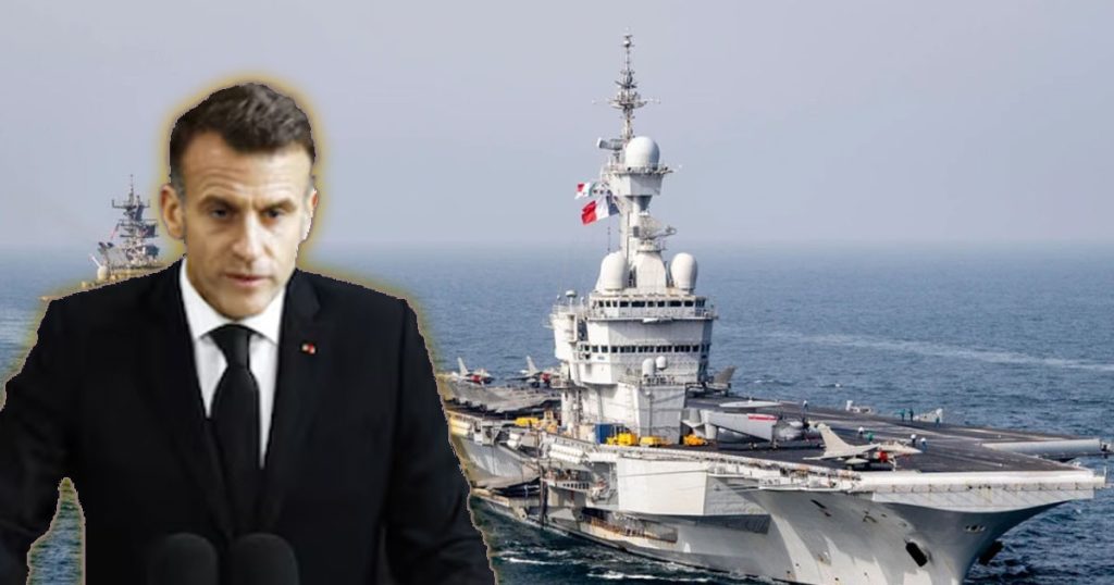 ভূমধ্যসাগরে পরমাণু শক্তিচালিত বিমানবাহী রণতরী পাঠাচ্ছে ফ্রান্স