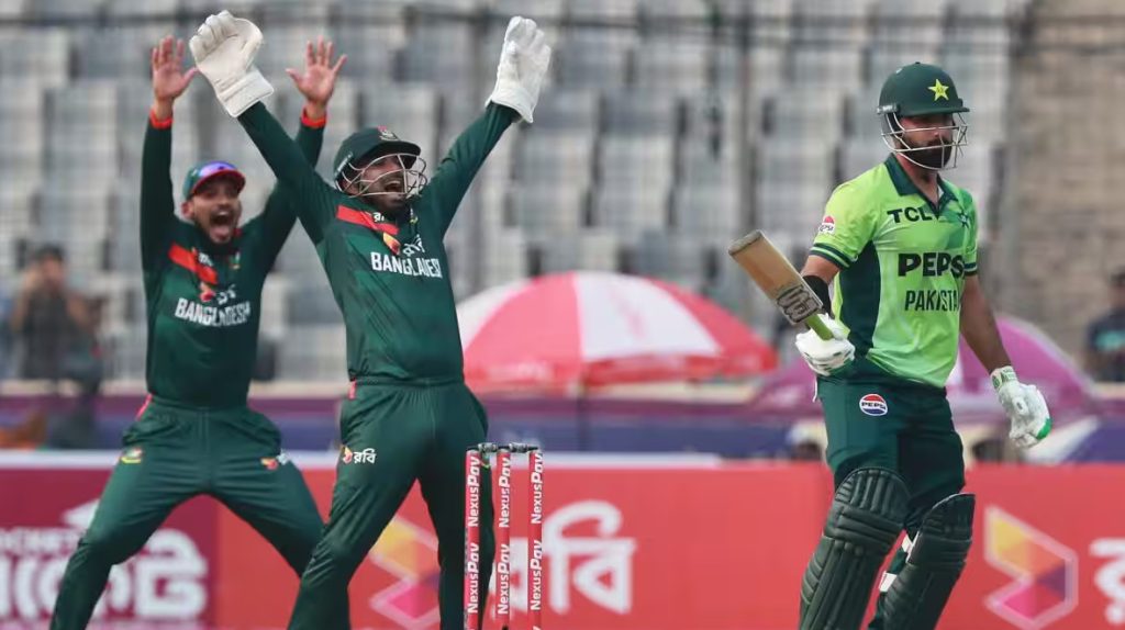 শ্বাসরুদ্ধকর ম্যাচে পাকিস্তানকে হারিয়ে সিরিজ জয় বাংলাদেশের