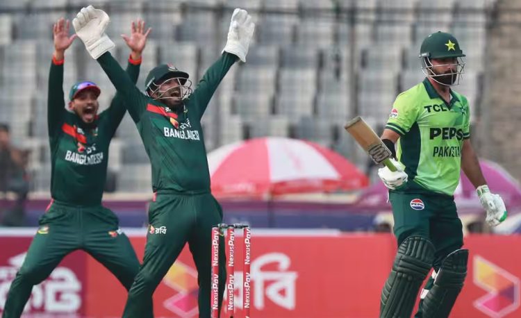 শ্বাসরুদ্ধকর ম্যাচে পাকিস্তানকে হারিয়ে সিরিজ জয় বাংলাদেশের