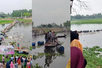 জামালপুরে ড্রাম সেতু ভেঙে নিহত বেড়ে চার, নিখোঁজ ছয়