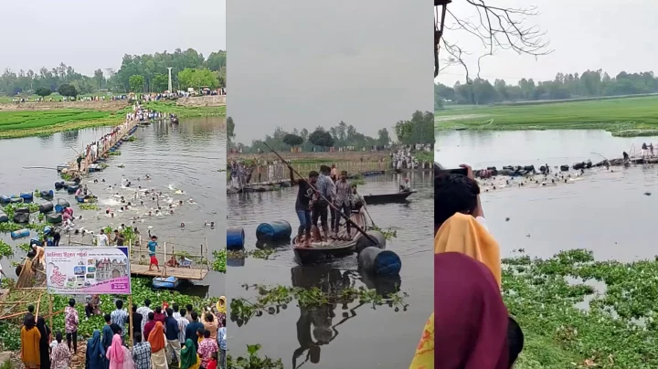 জামালপুরে ড্রাম সেতু ভেঙে নিহত বেড়ে চার, নিখোঁজ ছয়