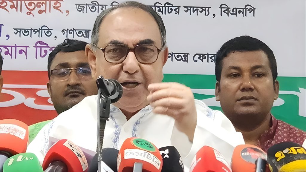 সরকার পতনের স্বপ্ন দেখলে সাবধান হয়ে যান: মির্জা আব্বাস