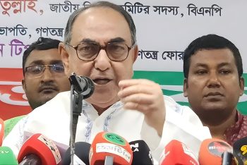 সরকার পতনের স্বপ্ন দেখলে সাবধান হয়ে যান: মির্জা আব্বাস