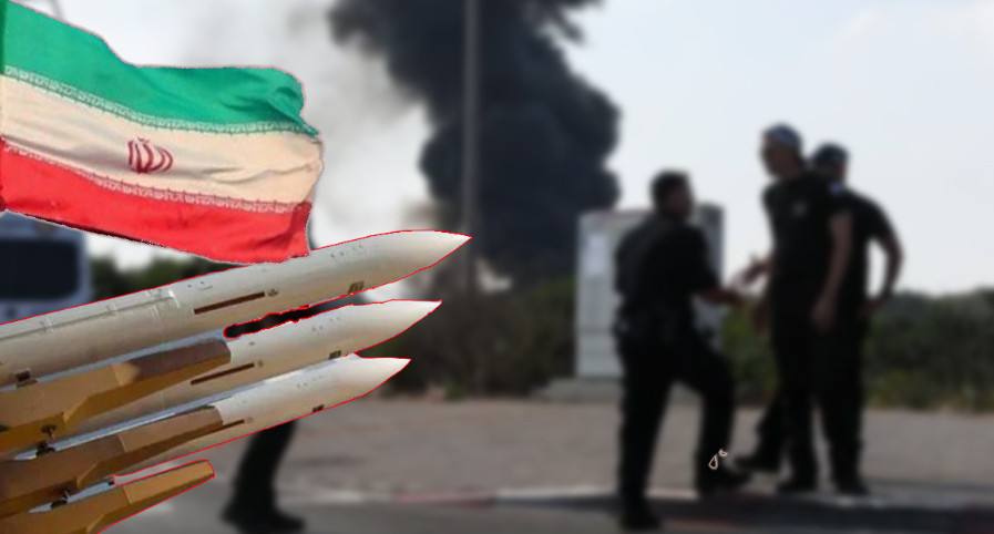 সড়কে দাঁড়িয়ে ছিলেন তিন ইসরায়েলি, হঠাৎই তাদের উপর আছড়ে পড়লো ইরানের মিসাইল