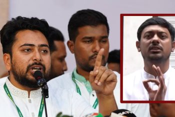 মামলা দিয়ে পাটওয়ারীদের মুখ বন্ধ করা যাবে না: নাহিদ ইসলাম