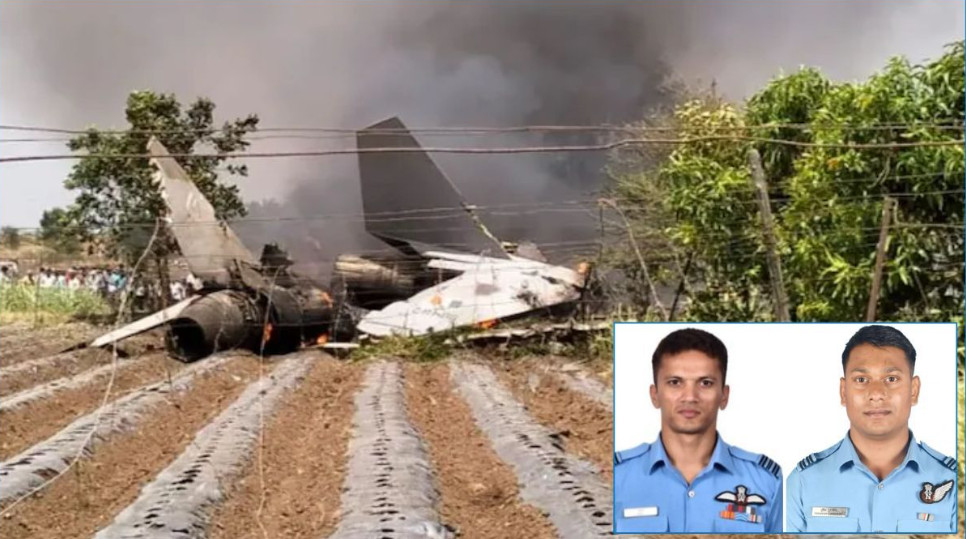 আবারও বিধ্বস্ত ভারতীয় যুদ্ধবিমান, নিহত ২ পাইলট