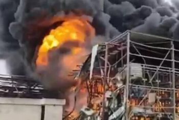 ইরানের হামলায় দাউ দাউ করে জ্বলছে ইসরাইলি শিল্পাঞ্চল