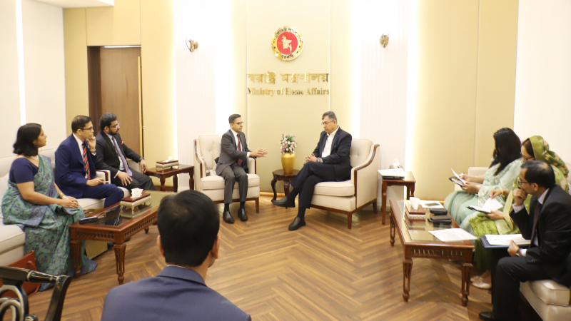 জনগণের চাওয়া পাওয়ার ভিত্তিতে ভারতের সঙ্গে দ্বিপাক্ষিক  সম্পর্ক হবে: সালাহউদ্দিন