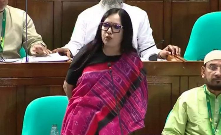 আমাকে মনোনয়ন না দেওয়ার জন্য বিএনপিকে ধন্যবাদ : সংসদে রুমিন ফারহানা