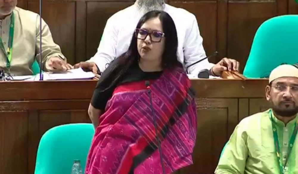 আমাকে মনোনয়ন না দেওয়ার জন্য বিএনপিকে ধন্যবাদ : সংসদে রুমিন ফারহানা