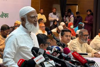 যতদিন অন্যায়ের বিরুদ্ধে লড়তে পারব, ততদিন সংসদে থাকব : জামায়াত আমীর