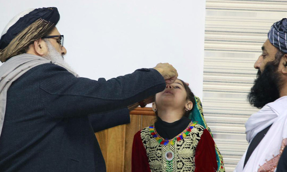 প্রথমবারের মতো দেশব্যাপী পোলিও টিকাদান কর্মসূচি শুরু করল আফগানিস্তান