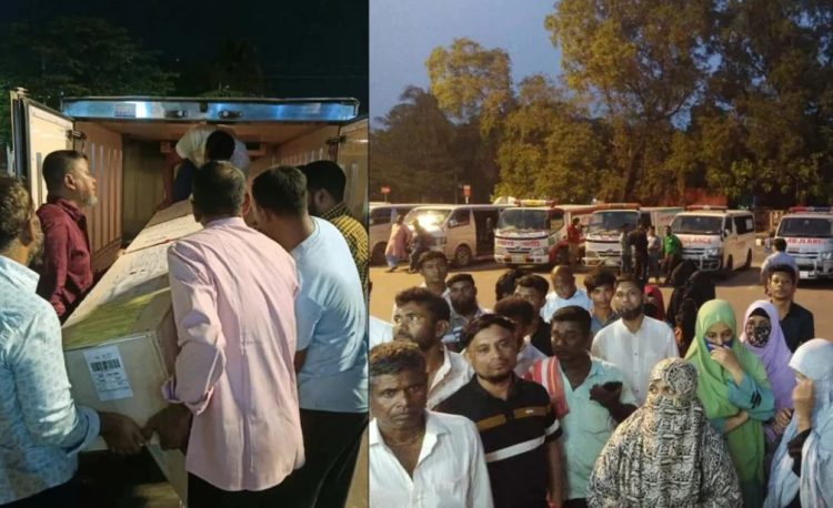তিন দেশ থেকে একদিনে এলো ৩৪ প্রবাসীর লাশ
