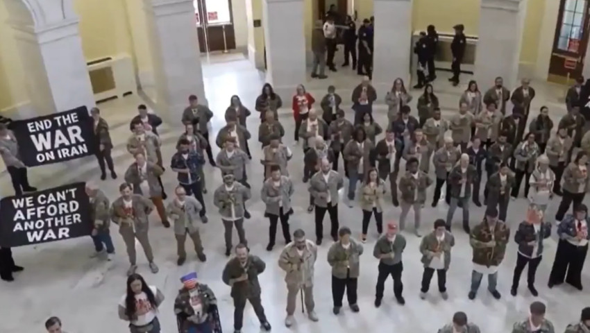 ইরান যুদ্ধের প্রতিবাদ করায় আমেরিকার ৬০ সাবেক সেনা গ্রেপ্তার