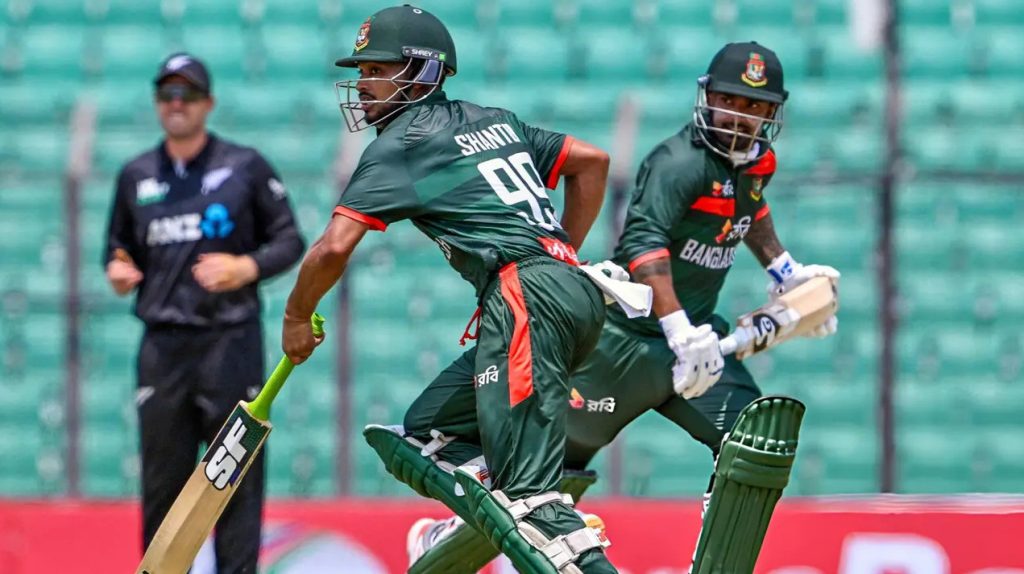 শান্তর সেঞ্চুরির পর মুস্তাফিজের ফাইফার; দুপুটে সিরিজ জয় বাংলাদেশের