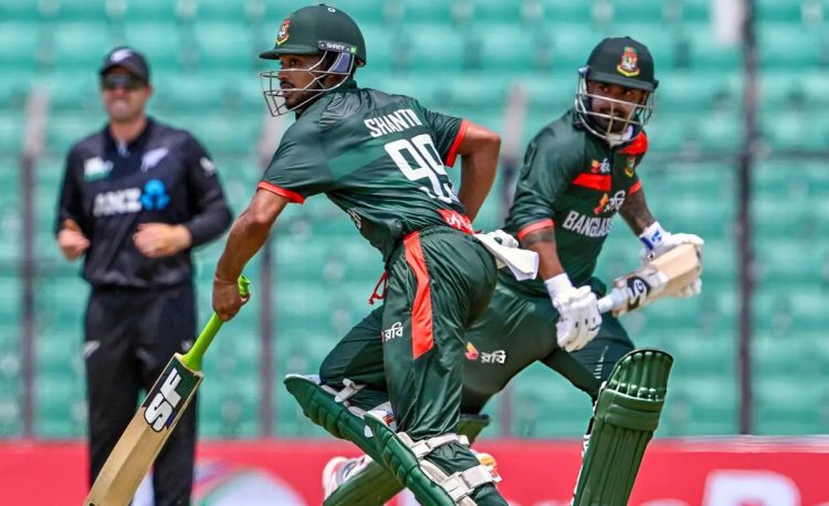 শান্তর সেঞ্চুরির পর মুস্তাফিজের ফাইফার; দুপুটে সিরিজ জয় বাংলাদেশের