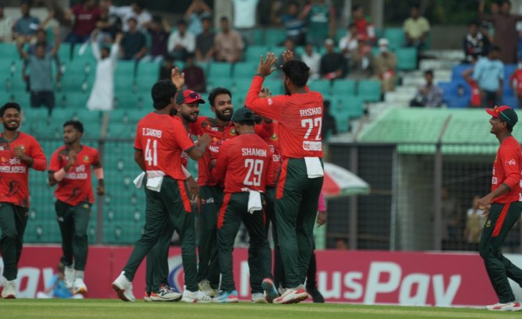 রেকর্ড গড়া জয়ে টি-টোয়েন্টি সিরিজ শুরু করল টাইগাররা