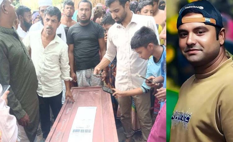 সৌদিতে ক্ষেপণাস্ত্রের আঘাতে নিহত বাংলাদেশির লাশ দেখে স্বজনদের আহাজারি