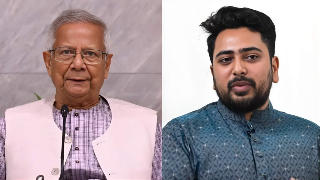 ড. মুহাম্মদ ইউনূসকে রাজপথে আন্দোলনে নামার আহ্বান নাহিদের