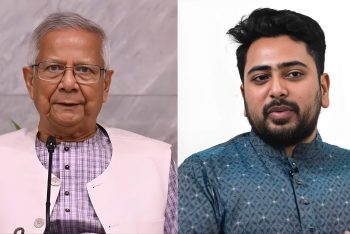 ড. মুহাম্মদ ইউনূসকে রাজপথে আন্দোলনে নামার আহ্বান নাহিদের