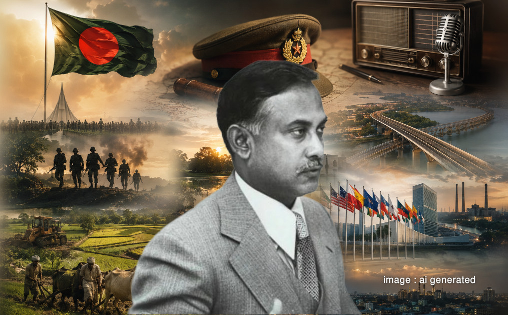 শহীদ প্রেসিডেন্ট জিয়াউর রহমানের ৪৫তম শাহাদাতবার্ষিকী আজ