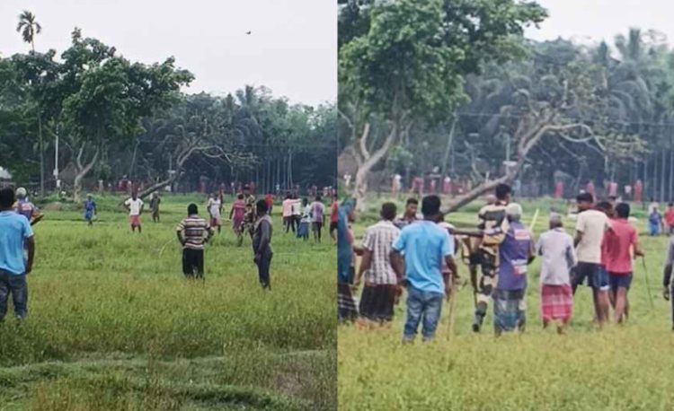 সীমান্তে গরু ছিনতাইয়ের চেষ্টা, গ্রামবাসীর ধাওয়া খেল বিএসএফ