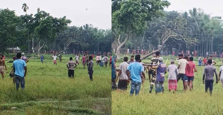 সীমান্তে গরু ছিনতাইয়ের চেষ্টা, গ্রামবাসীর ধাওয়া খেল বিএসএফ