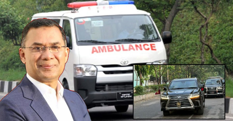 গাড়িবহর থামিয়ে অ্যাম্বুলেন্সকে পথ করে দিলেন প্রধানমন্ত্রী