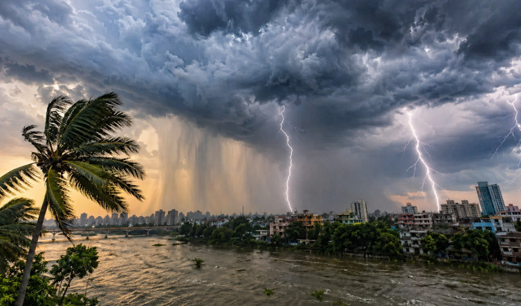 সকালের মধ্যে ৮ বিভাগে কালবৈশাখী ঝড়ের সম্ভাবনা