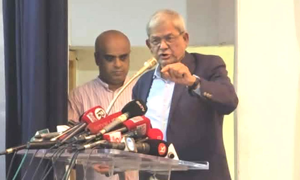 বিএনপি উদার গণতান্ত্রিক দল, আমরা কোনো বিভাজন চাই না : মির্জা ফখরুল
