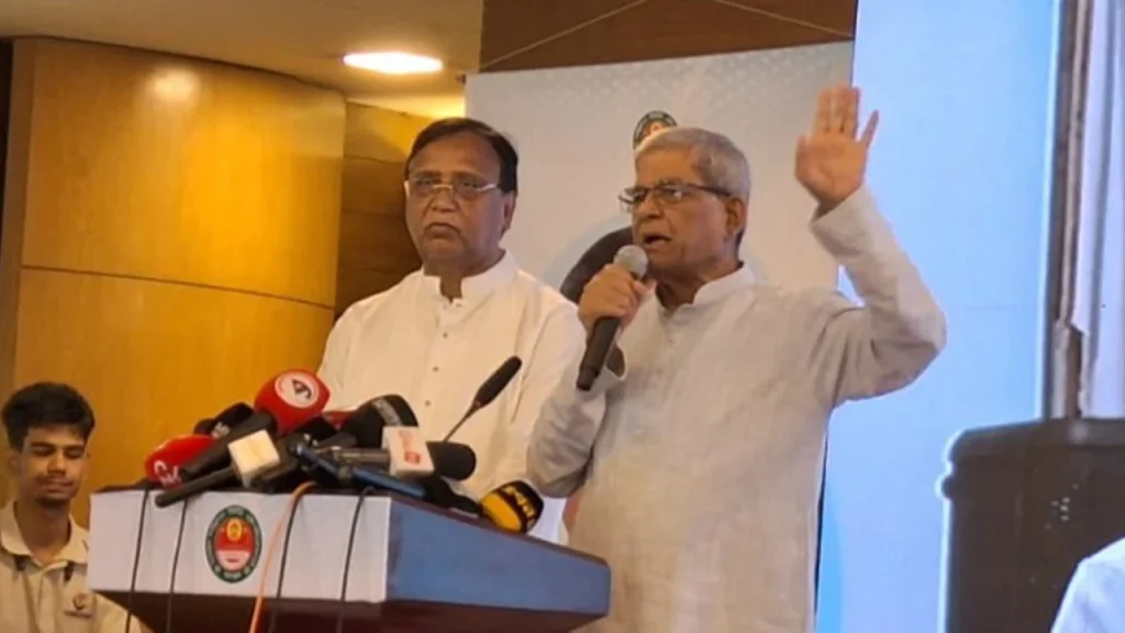 ঢাকাকে আর বাসযোগ্য মনে হয় না: মির্জা ফখরুল