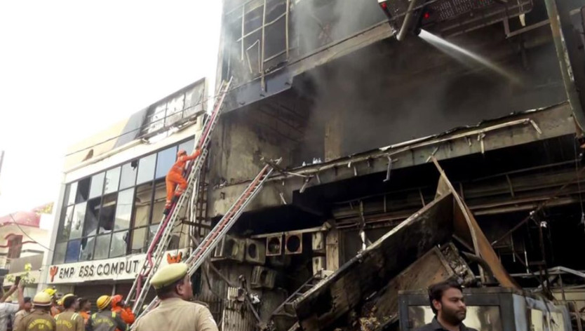 ভারতে কোচিং সেন্টারে ভয়াবহ অগ্নিকাণ্ড, নিহত অন্তত ১৪