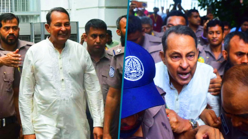 ট্রাইব্যুনালে হাসিমুখে এলেও ক্রোধ নিয়ে বেরোলেন ইনু