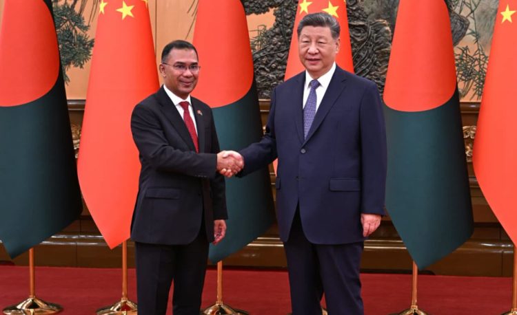শি জিনপিংয়ের সঙ্গে বৈঠকে প্রধানমন্ত্রী