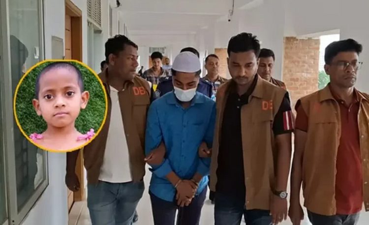 ৫ বছরের শিশু আসমা ধর্ষণ-হত্যায় চাচাত ভাইয়ের মৃত্যুদণ্ড
