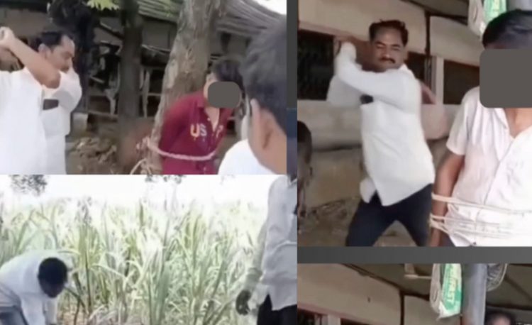 ভারতের মহারাষ্ট্রে তিন মুসলিম স্কুলছাত্রকে খুঁটিতে বেঁধে মারধরের অভিযোগ