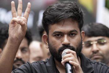 টাইফয়েডে আক্রান্ত ককরোচ পার্টির প্রতিষ্ঠাতা; আন্দোলন চালিয়ে যাওয়ার ঘোষণা