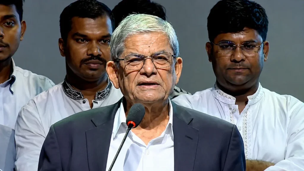 বিএনপিকে যারা ফ্যাসিবাদী বলে, তাদের জ্ঞানের অভাব রয়েছে: মির্জা ফখরুল