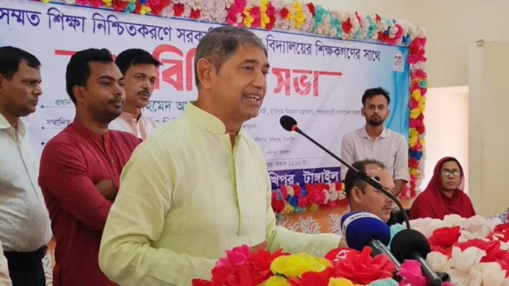 মাদ্রাসাগুলোতে স্কুলের তুলনায় অনেক ভালো লেখাপড়া হয়: মুক্তিযুদ্ধ বিষয়কমন্ত্রী